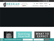 Tablet Screenshot of messiahnetwork.org